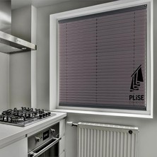 Dekor Antrasit Gri Plise Perde (Vidalı) (70G x 100Y Cm)