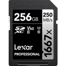 Professıonal 256 GB 1667X Sdxc Hafıza Kartı (250MB/S-90MB/S)