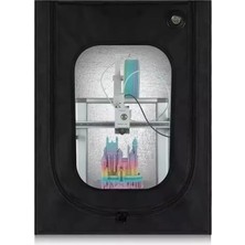 Maker's Lab Bambu Lab A1/a1 Mini 3D Yazıcı Enclosed Kit Uyumlu Siyah Renkli Ortam Kontrolü