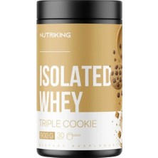 Nutriking Whey Isolate Protein 900 gr 30 Servis Çikolata Kurabiye