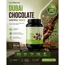 Nutriking Whey Isolate Protein 2000 gr 66 Servis Dubai Çikolatası Toz İçerik ile Yüksek Kalite