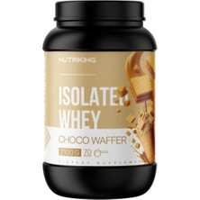 Nutriking Whey Isolate Protein 2100 gr 70 Servis Çikolata Gofret Toz İçerik ile Güçlü Destek