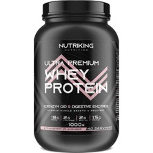 Nutriking Whey Protein ™ 2000 gr Çilek Aromalı - 80 Servis