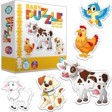 Circle Toys Çiftlik Hayvanları Baby Puzzle 27 Parça 2 - 4 Yaş Eğitici ve Eğlenceli Tasarım