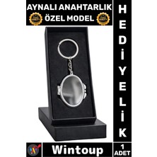 Wintoup #anahtarlık Lüks Gümüş Pleksi Tasarım Hediyelik Kişiye Özel Estetik Aksesuar Zarif Aynalı Anahtarlık