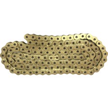 GMS Cg & Cup Motosiklet Zinciri Oringli 428 128 Gold