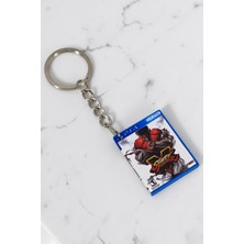 Neora Street Fighter - Minyatür Ps5 Oyun Kutusu Anahtarlık