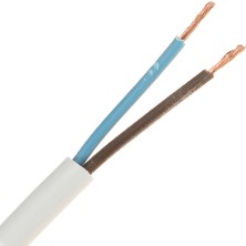Hünka Ttr Kablo 2*2,5 Mm2 Beyaz 100'LÜK