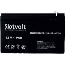 Kuru Akü 12 V 9 Amper Dotvolt