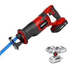 Rodex Tilki Kuyruğu Testere 28MM 20V 2X2.0AH Çantalı Akülü