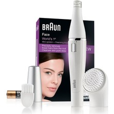 Braun Face Hassas Yüz Epilatörü ve Yüz Temizleme Fırçalı Cilt Bakım Cihazı