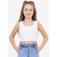 Dmb Kids Kız Çocuk Crop Tişört DMB-0161