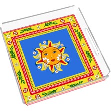 Rosivella Lumira 24X24 Pleksi Tepsi