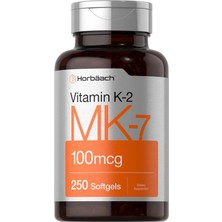 Horbaach Vitamin K-2 Mk7 100MCG | 250 Softgels