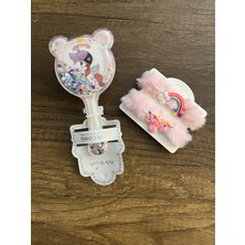 Gülümse Gel Kız Çocuk Tarak Toka Hediye Seti Unicornlu Doğum Günü Yılbaşı Karne Hediyesi Advent Calendar