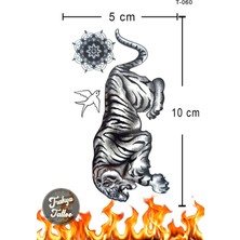 Trakya Tattoo 1-2 Hafta Kalıcı Minimal Kaplan Geçici Dövme