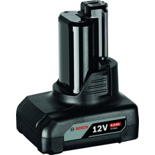 Bosch Professional 12 Volt 6,0 Ah Li-on Akü Hafif ve Taşınabilir Özellikleri ile Uzun Süreli Kullanım