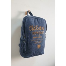 Old Cotton Cargo Old Cotton Laptop Bölmeli Kanvas Sırt Çantası - Leone