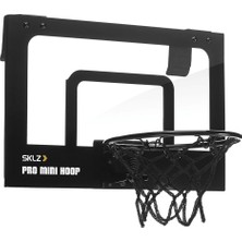 Sklz Pro Mini Hoop Micro Basketbol Potası Siyah Renkli Kırılmaz Polikarbonat Malzeme ile Hızlı Montaj