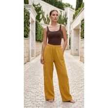 Meltem Collection Polo Bol Paça Müslin Pantolon