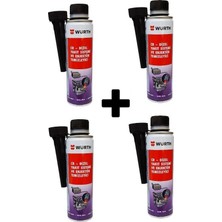 Würth Dizel Enjektör Temizleyici Yeni Nesil Performans Arttırıcı 300 ml 4 Adet