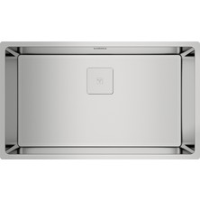 Teka  115000011  FLEXLINEA RS15 71.40 Paslanmaz Çelik Tezgahaltı Eviye Gri Renk 71 cm Modern Tasarım