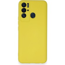 TeknoKapsül Pova Neo Kılıf Nano Içi Kadife Silikon - Sarı