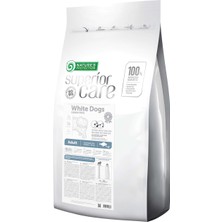 Nature's Protection Superior Care Beyaz Tüylü Köpekler Için Tahılsız Balıklı Küçük Irk Köpek Maması 17KG