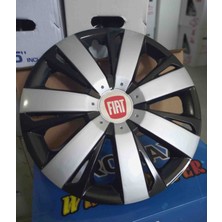 Yk 14 Inç Fiat Albea / Palio / Siena / Doblo / Linea Uyumlu Jant Kapağı 4'lü Takım Amblem Hediyeli