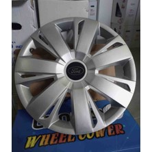 Yk Ford Focus / Fiesta / Mondeo 16 Inç Uyumlu Jant Kapağı 4'lü Takım Amblem Hediyeli