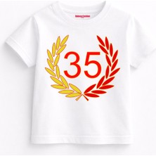 Rabona Fashion Izmir 35 Klasik Defne Armalı Çocuk Tişörtü