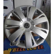 Yk Volkswagen Polo / Golf / Jetta / Bora 16 Inç Uyumlu Jant Kapağı 4'lü Takım Amblem Hediyeli