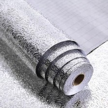 Munico Tezgah Üstü Mutfak Tezgahı Arkası Duvar Kağıdı Koruyucu Soba Arkası Yağ Geçirmez 40CMX10MT