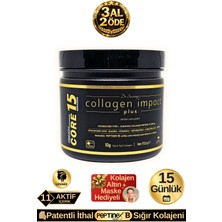 Dr. Sammy's Kolajen 10.000 Mg Tip 1-3 %100 Saf Patentli Hidrolize Sığır Kolajeni, 150MG Hyaluronik Asit, 500 Mg Vitamin C, 200 Mg Glutatyon, 25MG Resveratrol, 100 Mg Elastin, Core 15 Diyet Takviyesi
