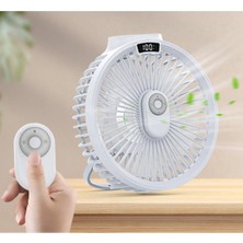 Nevamel® Uzaktan Kumandalı Masaüstü Fan