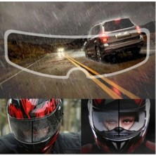 Nevamel® Kask Vizörü Için Yağmur ve Buğu Engelleyici Film
