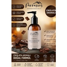 Parnassos Çikolata Aromalı Duyusal Doğal Masaj Yağı 150 ml