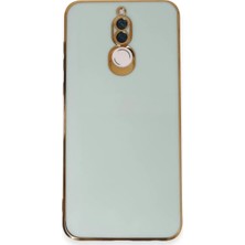 Newface Huawei Mate 10 Lite Kılıf Volet Silikon - Açık Yeşil