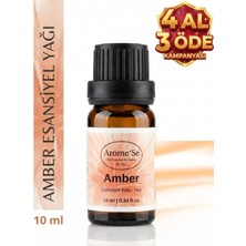 Arome' Se Amber Esansiyel Uçucu Koku Yağı Buhurdanlık Yağı Difüzör Esansı Hobi Esans Ortam Oda Kokusu 10ML