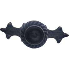 My Best Store Antika Tarz Dekoratif Pirinç Çizgili Düğme - 35X100 Mm, Büyük, Oksit