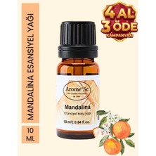 Arome' Se Mandalina Esansiyel Uçucu Koku Yağı Buhurdanlık Yağı Difüzör Esansı Hobi Esans Ortam Oda Kokusu 10ML