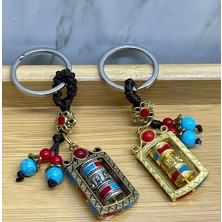 TeknoKapsül Metal Feng Shui Şans Çarkı Anahtarlık ALK4459