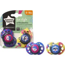Tommee Tippee Fun Style Emzik 2 Adet - 6-18 Ay