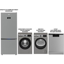 Beko 670477 EI BUZDOLABI - CMXD 9120 S ÇAMAŞIR - KMX 91 S KURUTMA - B 710 I