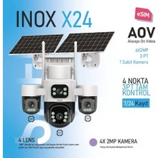 INOX-X24 4g Solar  Esim 6 Motor 3pt Kamera