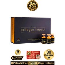 Dr. Sammy's Kolajen 10.000 mg Tip 1-3 %100 Saf Patentli Hidrolize Sığır Kolajeni, 150mg Hyaluronik Asit, 500 mg Vitamin C, 200 mg Glutatyon, 25mg Resveratrol, 100 mg Elastin, Collagen Diyet Takviyesi