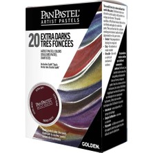 Panpastel Artist Pastel Boya 20 Extra Dark Shades Set