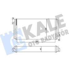 Fırsat Mağazam Kalorifer Radyatörü Al/mknk -Benz 190 W201 2.0, 2.2, 2.5d, 2.5td 82 Kal 346790