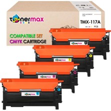 Fırsat Mağazam Tonermax Hp Uyumlu 117A W2070A Set Muadil Toner/ Hp 150A / 150NW / 178NW / 179FN