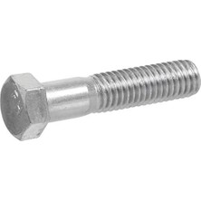 Fırsat Mağazam 190201 Altıgen Cıvatalar, 3/8" x 4", 50 Parça, Çinko